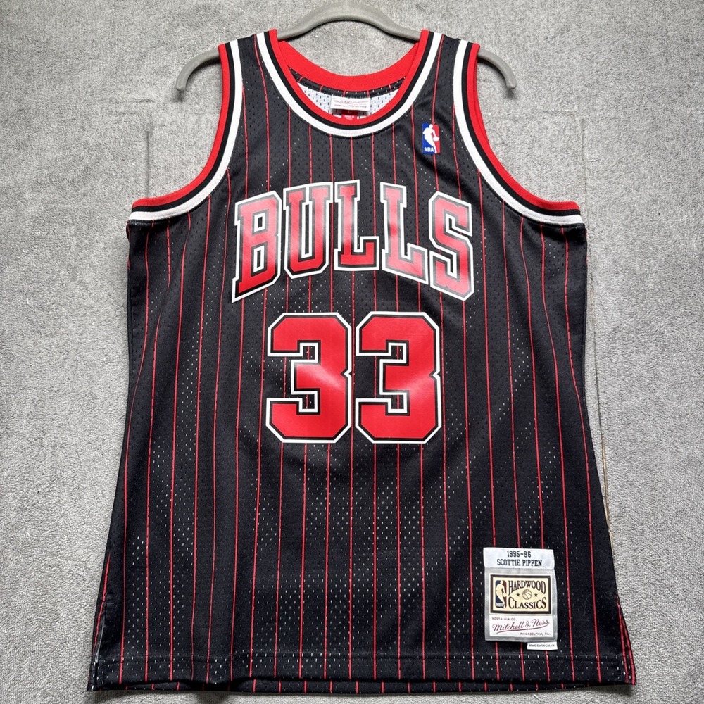 Chicago Bulls Scottie Pippen #33 Vintage NBA Swingman Jersey 90s Streetwear L